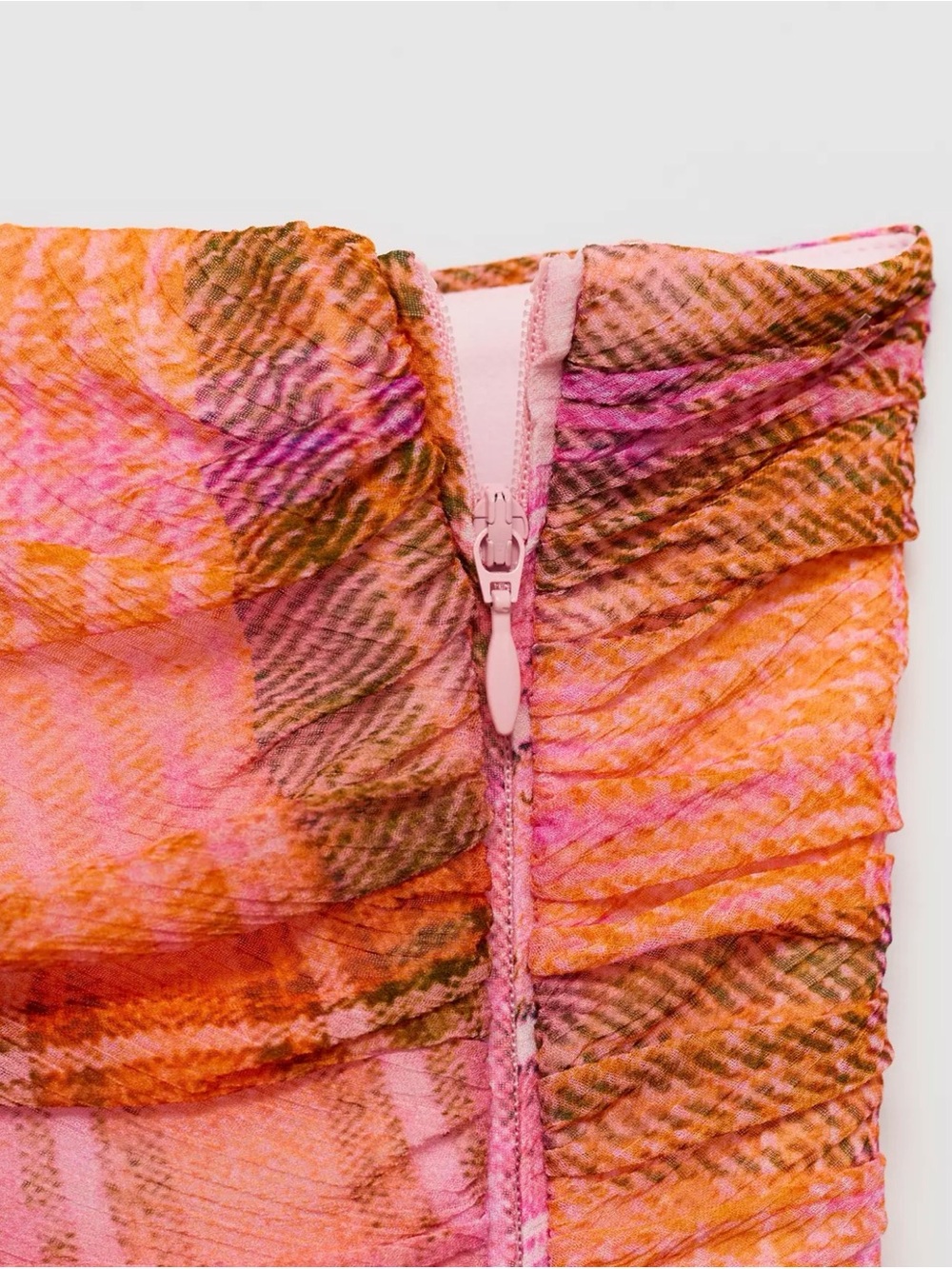 Mango CHECKED PRINT TOP - Picture 3 of 6